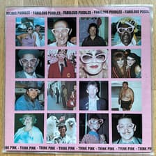 Tumnagel för auktion "FABULOUS POODLES – Think Pink - LP - uk -80 - BLUP 5001 - new wave / pub rock"