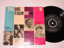 Tumnagel för auktion "THE BIG FOUR NO.14 - V/A  EP  MARY WILDE/DORIS DAY/ Topp Ex"