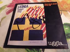 Tumnagel för auktion "MAGNUS UGGLA - SIGNERAD SINGEL AUTOGRAF - "VEM KAN MAN LITA PÅ" - TOMAS LEDIN!!!"