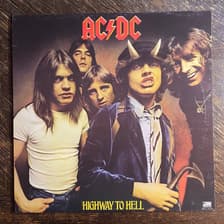 Tumnagel för auktion "AC/DC - Highway To Hell 1979. Made in Canada! Prog-rock. LP"