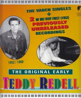Tumnagel för auktion "TEDDY REDELL-the vaden singles COLLECTOR 8977 KILLER 10 INCH"