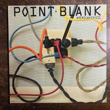 Tumnagel för auktion "POINT BLANK - American Exce$$ 1981. US Press! Originalinner! Prog-Rock. LP"