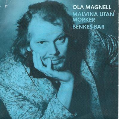 Tumnagel för auktion "Ola Magnell - Malvina utan mörker / Benkes Bar  1987  VG+"