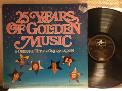 Tumnagel för auktion "25 YEARS OF GOLDEN MUSIC - V/A"