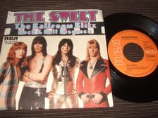 Tumnagel för auktion "45 - THE SWEET. The Ballroom Blitz/Rock & Roll Disgrace. 1973"