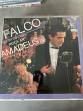 Tumnagel för auktion "12" Falco - Rock me amadeus the ultimate super dance remix, 1985"