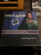 Tumnagel för auktion "MC Lyte - Cold Rock A Party (Bad Boy Remix) (EastWest 1996) 12" MAXISINGEL"