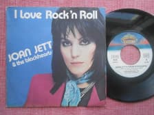 Tumnagel för auktion "7" Joan Jett - I Love Rock ‘n Roll / Love is Pain PS France"