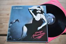 Tumnagel för auktion "Scorpions Savage Amusement LP heavy metal rock"