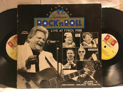 Tumnagel för auktion "ROCK ´N´ ROLL - LIVE AT TYROL 1988 - V/A - 2-LP"