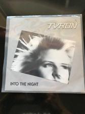 Tumnagel för auktion "Tyron - Into the night / Caught in the night - Singel - Vinyl"