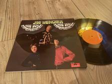 Tumnagel för auktion "JIMI HENDRIX are you experienced POLYDOR 1st PRESS NCB 1966 PSYCH LP"