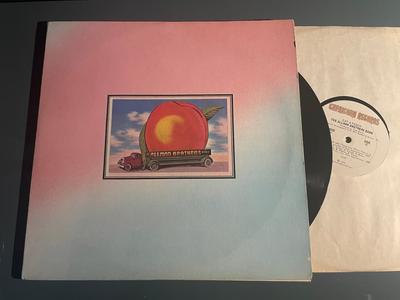 Tumnagel för auktion "THE ALLMAN BROTHERS eat a peach US 1st PRESS CAPRICORN BLUES SOUTHERN ROCK LP"