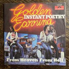 Tumnagel för auktion "GOLDEN EARRING - Instant Poetry 1974 Prog-rock. PS-7"