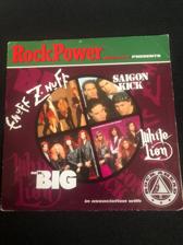 Tumnagel för auktion "Rock Power (Saigon Kick, White Loob, Mr. Big, Enuff Z’nuff) (Vinylsingel)"