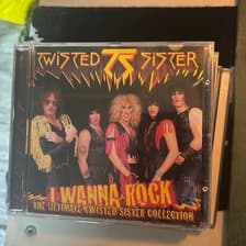 Tumnagel för auktion "Twisted Sister - I Wanna Rock: The Ultimate Twisted Sister Collection"