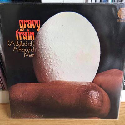 Tumnagel för auktion "Gravy Train - A Ballad Of A Peaceful Man "
