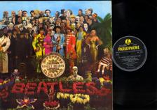 Tumnagel för auktion "THE BEATLES - SGT PEPPERS LONELY HEARTS CLUB BAND - PCS 7027"