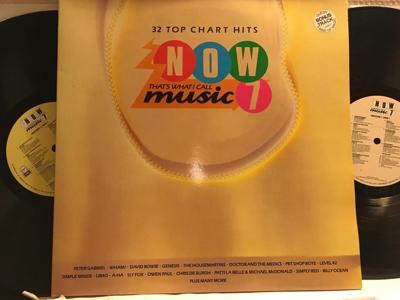 Tumnagel för auktion "NOW THAT'S WHAT I CALL MUSIC - 7 - V/A - 2-LP"