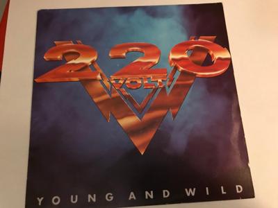 Tumnagel för auktion "220 Volt, young and wild"