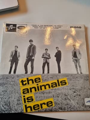 Tumnagel för auktion "The Animals Ep 1964 U.K The Animals is here"