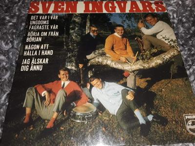 Tumnagel för auktion "SVEN- INGVARS Det Var i Vår Ungdoms Fagraste Vår +3 -65 EP 4* Superfint ex "