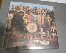 Tumnagel för auktion "Beatles Sgt Peppers Lonely Hearts Club Band LP"