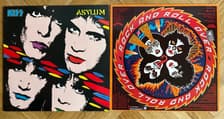 Tumnagel för auktion "KISS - Asylum & Rock and Roll Over (2xLP)"