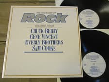 Tumnagel för auktion "129 The History Of Rock Volume Four - Chuck Berry, Gene Vincent,Sam Cooke, Everl"