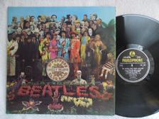 Tumnagel för auktion "BEATLES - SGT PEPPERS LONELY HEARTS CLUB BAND - PCS 7027"