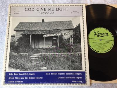 Tumnagel för auktion "V/A god give me light 1927-1931 LP US Herwin 203"