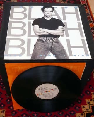 Tumnagel för auktion "IGGY POP Blah Blah Blah 1986 Stooges Us Garage Rock David Bowie Wild Child"