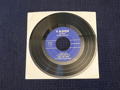 Tumnagel för auktion "VADEN EP-207 Jackie and Arlen Vaden - US orig 1958"