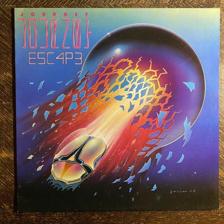 Tumnagel för auktion "JOURNEY - Escape 1981. ”Embossed Cover” Originalinner! Prog-rock. AOR LP"