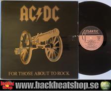 Tumnagel för auktion "AC/DC - FOR THOSE ABOUT TO ROCK (WE SALUTE YOU)"