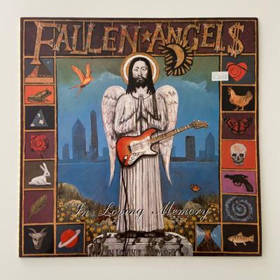 Tumnagel för auktion "Fallen Angels - In Loving Memory LP | Hanoi Rocks"