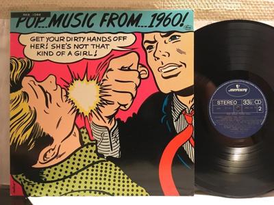 Tumnagel för auktion "POP MUSIC FROM 1960 - V/A - LICHTENSTEIN STYLE COVER"