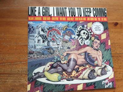Tumnagel för auktion "V. A. - LP - Like a girl, I want you to keep coming (N Order, H Rollins mm)"
