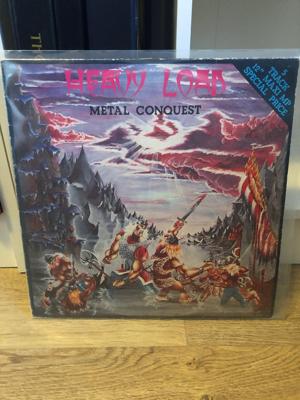 Tumnagel för auktion "Vinyl HEAVY LOAD Metal Conquest"