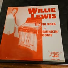 Tumnagel för auktion "Willie Lewis - Lil' Pig Rock / The Reminicin' Boogie (7" Single)"