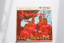 Tumnagel för auktion "The Chantels EP 201 End " I love you so " 1958 Original press"