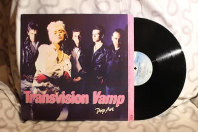Tumnagel för auktion "LP, vinyl, Transvision Vamp, Wendy James, 1988"