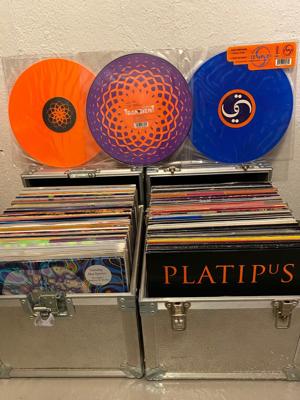 Tumnagel för auktion "Rave/Trance LP-skivor 12’or från sent 90-tal"