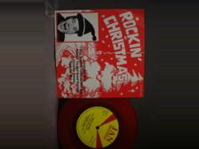 Tumnagel för auktion "ROCKIN´CHRISTMAS - SLEIGH BELL ROCK - EP - RED VINYL"