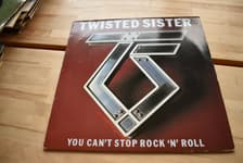 Tumnagel för auktion "Twisted Sister You cant stop Rock n roll LP hårdrock metal rock glam"