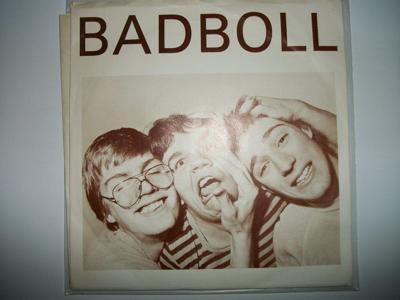 Tumnagel för auktion "Badboll 7" EP; Swedish DIY PUNK; Privat Rare record, "Valen""