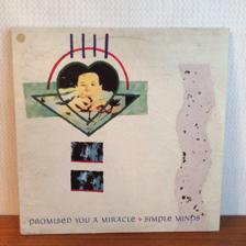 Tumnagel för auktion "Simple Minds - Promised You a Miracle 12” 1982 (UK-press)"