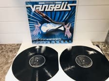 Tumnagel för auktion "Dubbel LP * psykedelisk rock * VANGELIS - GRATEST HITS EX-/EX-/EX"