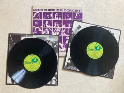 Tumnagel för auktion "Deep Purple - In concert"