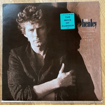 Tumnagel för auktion "DON HENLEY – Building The Perfect Beast - LP - eur -84 - GEF 25939 - pop rock"
